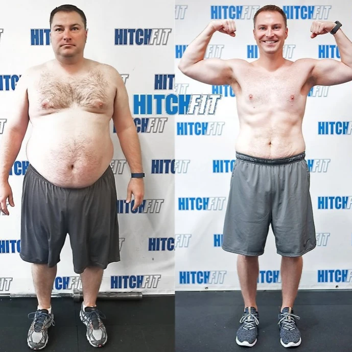 evolução fitness antes e depois